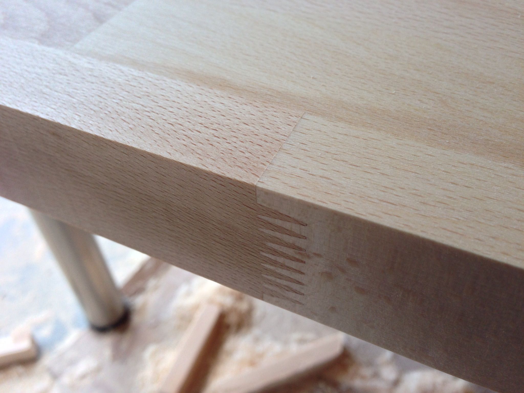 Hard edge