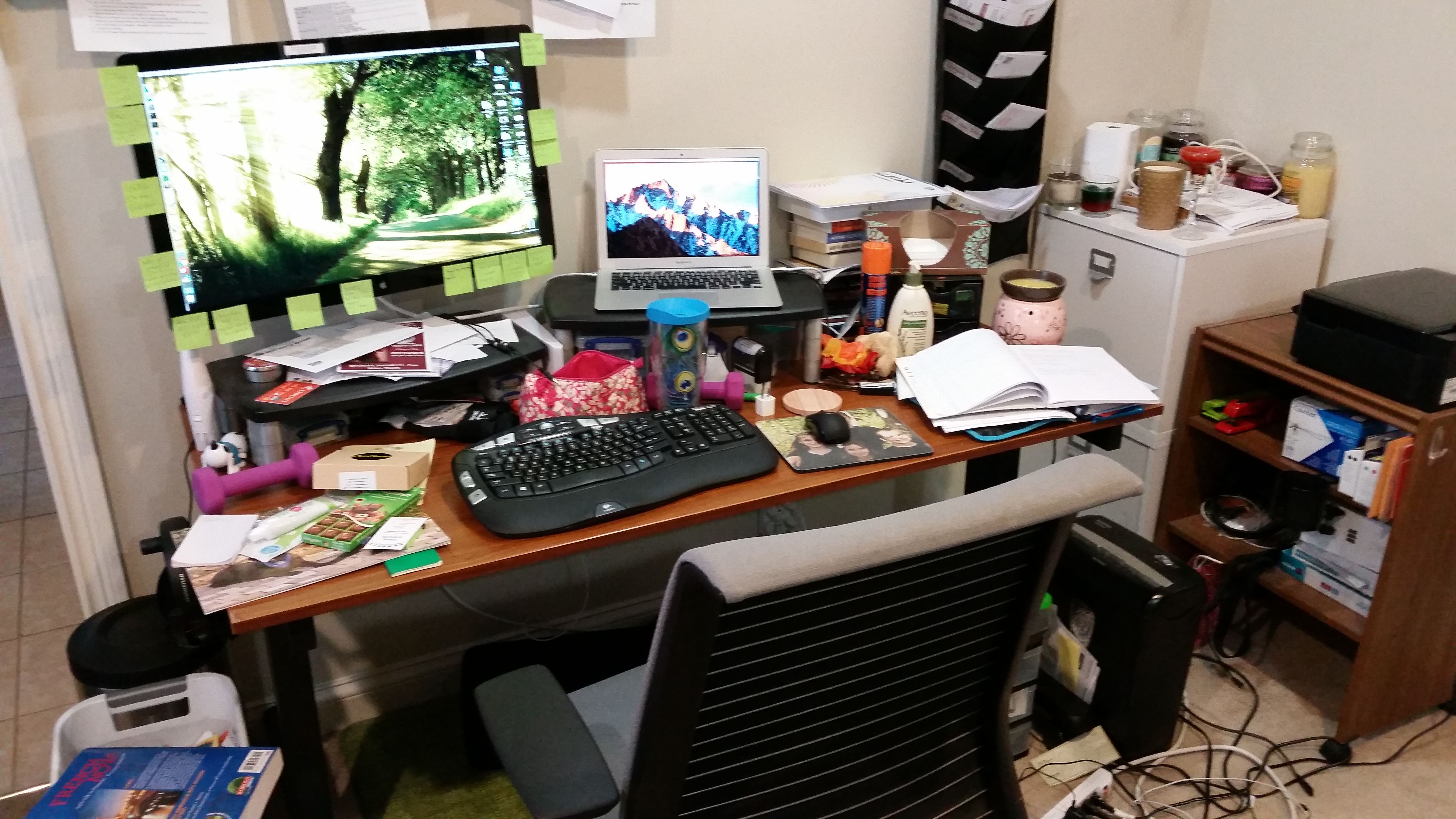 Dana's home office