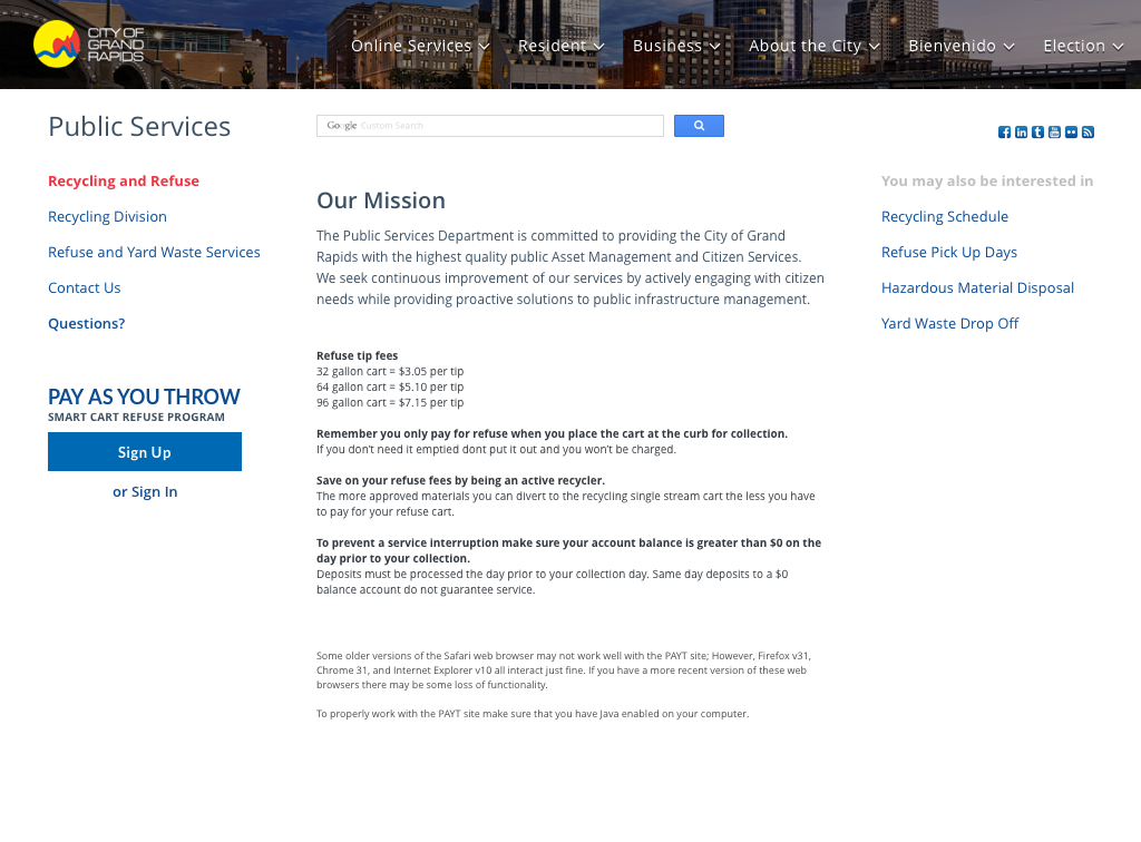 Collective Idea - New Trash Homepage.png