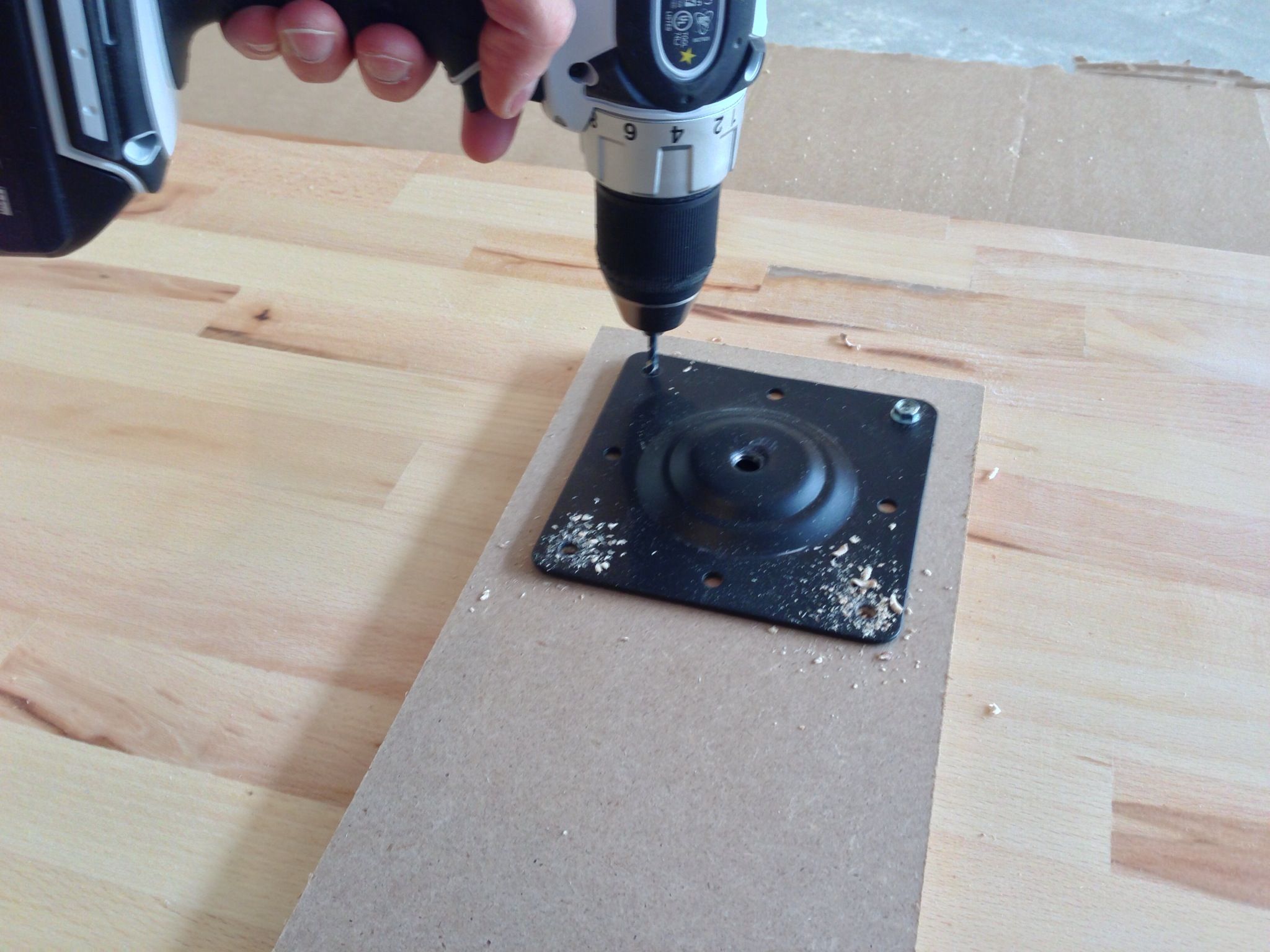 Pre-drilling brackets